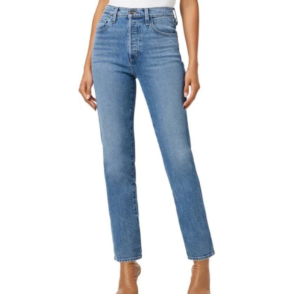 JOE'S JEANS The Raine Ankle High Rise Slim Straight Jeans Good Eye‎ Wash Size 30
